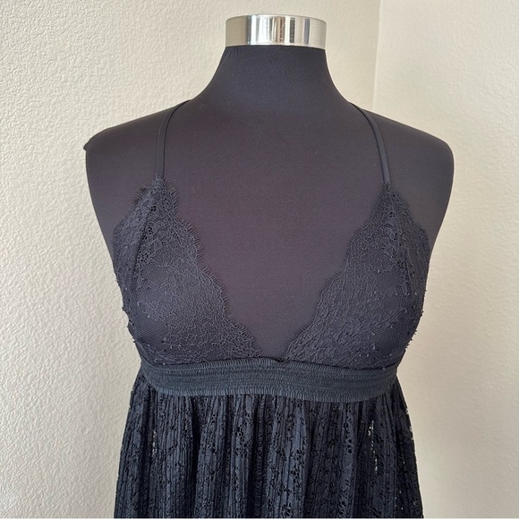 Victoria's Secret Black Lace Babydoll Chemise - Picture 3 of 11